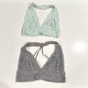 Urban Outfitters Out from Under Set of 2 lace bras, size S.